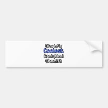 World's Coolest Analytical Chemist Bumper Sticker