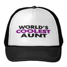 Worlds Coolest Aunt Trucker Hat