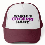 Worlds Coolest Baby Girl hats