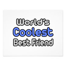 World's Coolest Best Friend Announcements