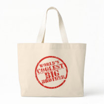 World's Coolest Big Brother Tote Bag