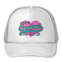 World's Coolest Big Sister Mesh Hat