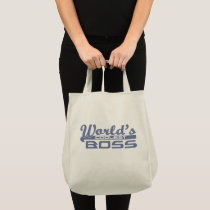 World's Coolest Boss Tote Bag