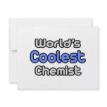 World's Coolest Chemist invitations