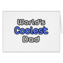 World's Coolest Dad cards