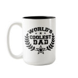 World's Coolest Dad mugs
