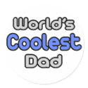 World's Coolest Dad stickers