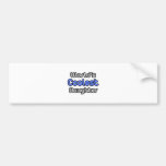 World's Coolest Daughter Bumper Sticker
