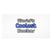 World's Coolest Doctor Personalised Photo Card