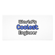 World's Coolest Engineer Photo Greeting Card