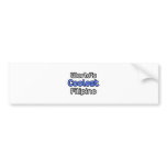 World's Coolest Filipino bumper stickers