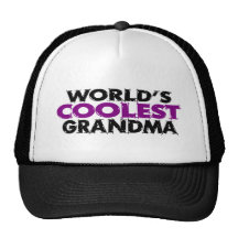 Worlds Coolest Grandma Mesh Hat