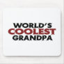 Worlds Coolest Grandpa Mouse Mats