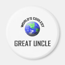 World's Coolest Great Uncle Magnet