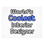 World's Coolest Interior Designer Personalized Announcement