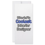 World's Coolest Interior Designer rack cards