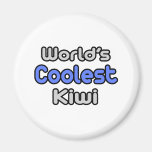 World's Coolest Kiwi Magnet