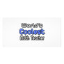 World's Coolest Math Teacher Photo Greeting Card