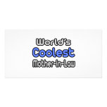 World's Coolest Mother-In-Law Personalized Photo Card