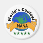 World's Coolest Nana Refrigerator Magnet