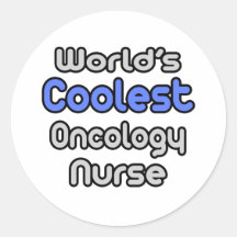 World's Coolest Oncology Nurse Sticker