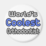 World's Coolest Orthodontist Refrigerator Magnets