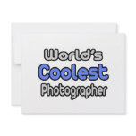 World's Coolest Photographer invitations