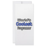 World's Coolest Programmer rack cards