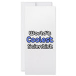 World's Coolest Scientist rack cards