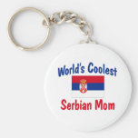 World's Coolest Serbian Mum Key Chain
