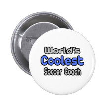 World's Coolest Soccer Coach Pins