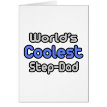 World's Coolest Step-Dad Card