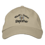World's Coolest Stepfather Embroidered Hat embroidered hats