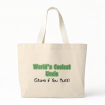 World's Coolest Uncle Tote Bags