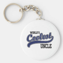 World's Coolest Uncle Key Chain