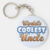 World's Coolest Uncle Keychain