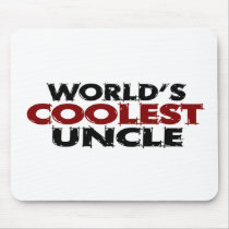 Worlds Coolest Uncle Mouse Mat