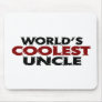 Worlds Coolest Uncle Mouse Mat