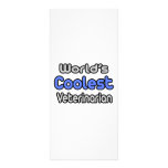 World's Coolest Veterinarian Custom Rack Card