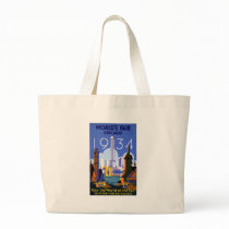 World's Fair Chicago 1934 Canvas Bag