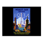World's Fair Chicago 1934 Postcard