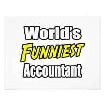 World's Funniest Accountant Invite
