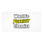 World's Funniest Chemist photo cards