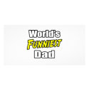 World's Funniest Dad photo cards
