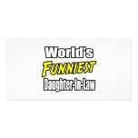 World's Funniest Daughter-In-Law photo cards