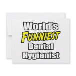 World's Funniest Dental Hygienist invitations