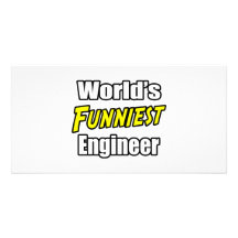 World's Funniest Engineer Personalized Photo Card