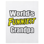 World's Funniest Grandpa Flyer Design