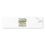 World's Funniest Graphic Designer bumper stickers