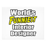 World's Funniest Interior Designer Personalized Invites